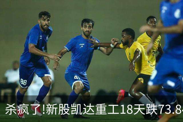 杀疯了!新股凯达重工18天跌73.84%,首日追高全被套,市值蒸发62亿!